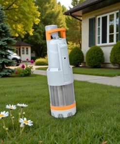 Tryckstyrd pump för regnvattentankar och grävda dricksvatten brunnar.