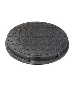 lätt brunnslock passande 600mm betongbrunn