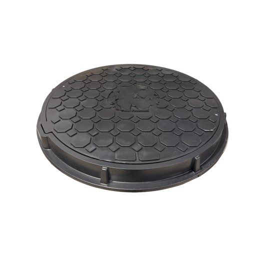 lätt brunnslock passande 600mm betongbrunn