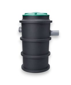 klass 2 oljeavskiljare ecocatch k2 inlet med inlopp och utlopp 110mm för placering utanför garage, tvätthall och verkstad